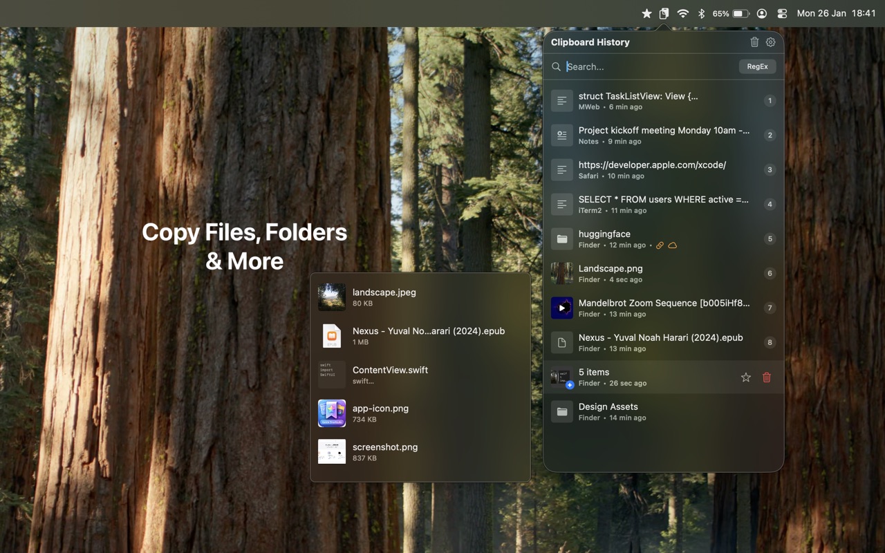 ClipboardMenu screenshot 4